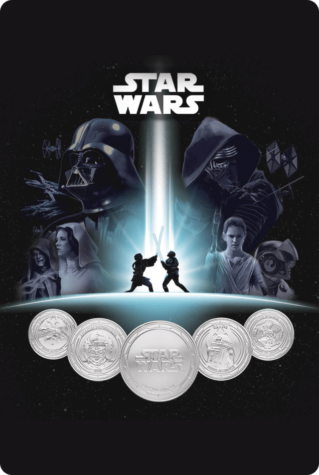 Star Wars I – VII Medallion