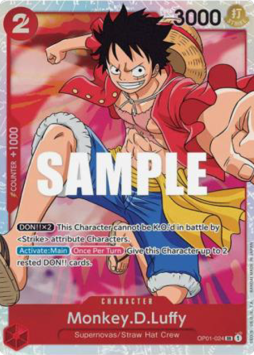 MONKEY D LUFFY OP01-024