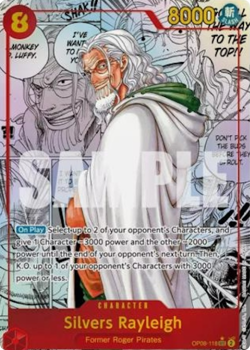 SILVERS RAYLEIGH – MANGA OP08-118